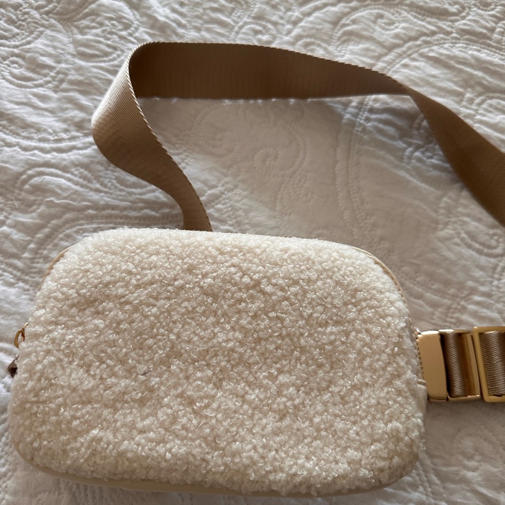 Boutique Fleece Belt Bag | Sherpa Crossbody Bag Fanny Pack